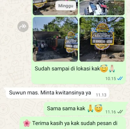Pengiriman Papan Bunga Duka Kaliwatubumi Butuh